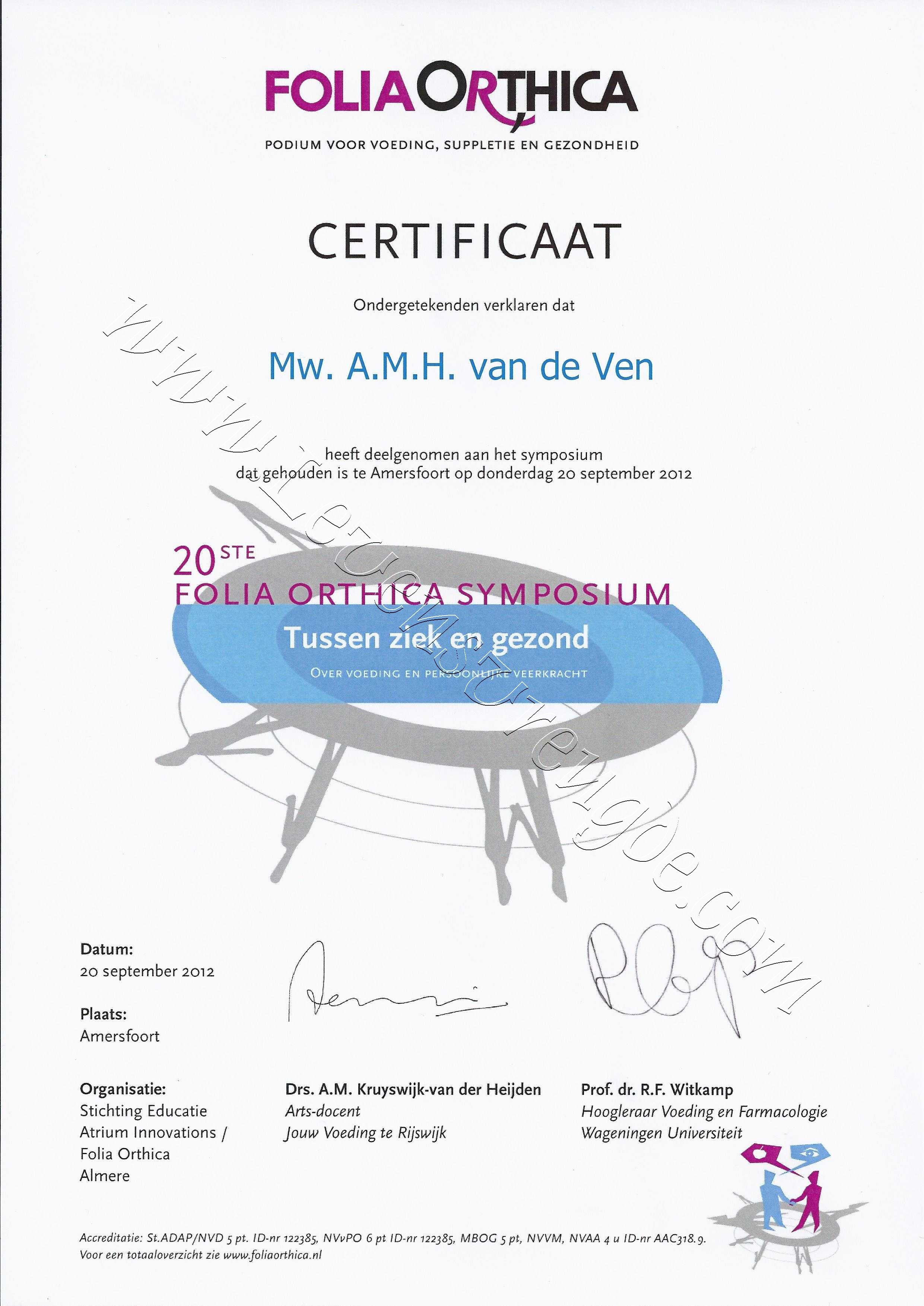 Tussen Ziek en Gezond